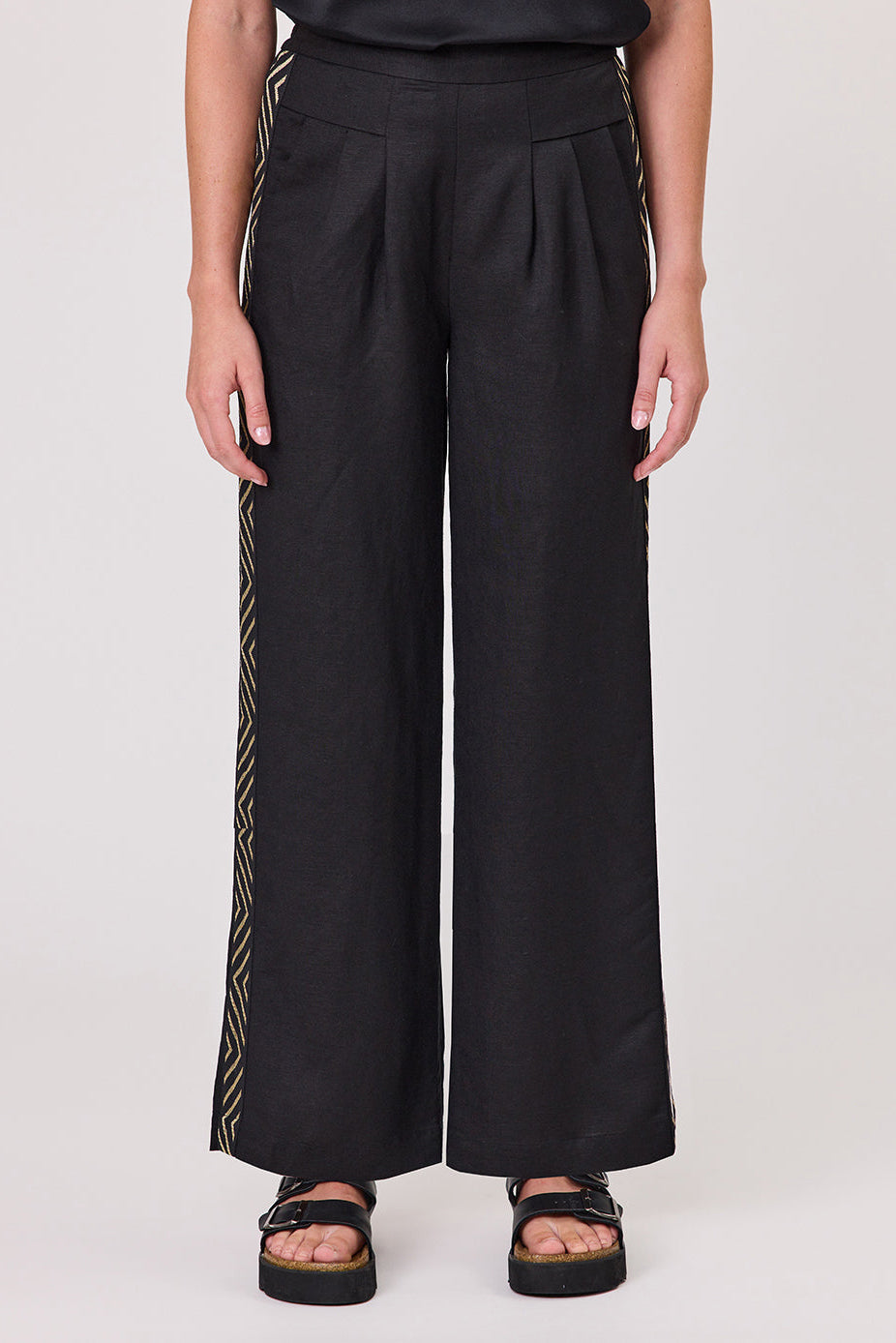 DUO ZENITH PANT - BLACK - THE VOGUE STORE