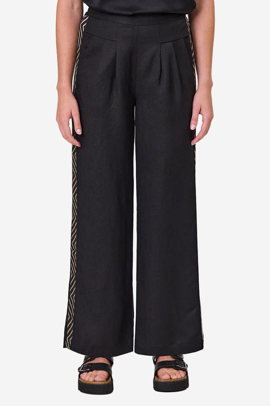 DUO ZENITH PANT - BLACK - THE VOGUE STORE