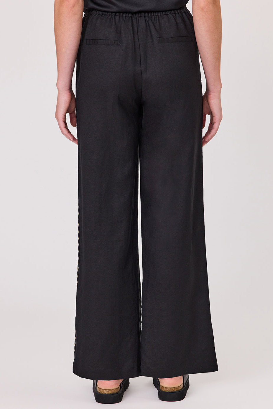 DUO ZENITH PANT - BLACK - THE VOGUE STORE