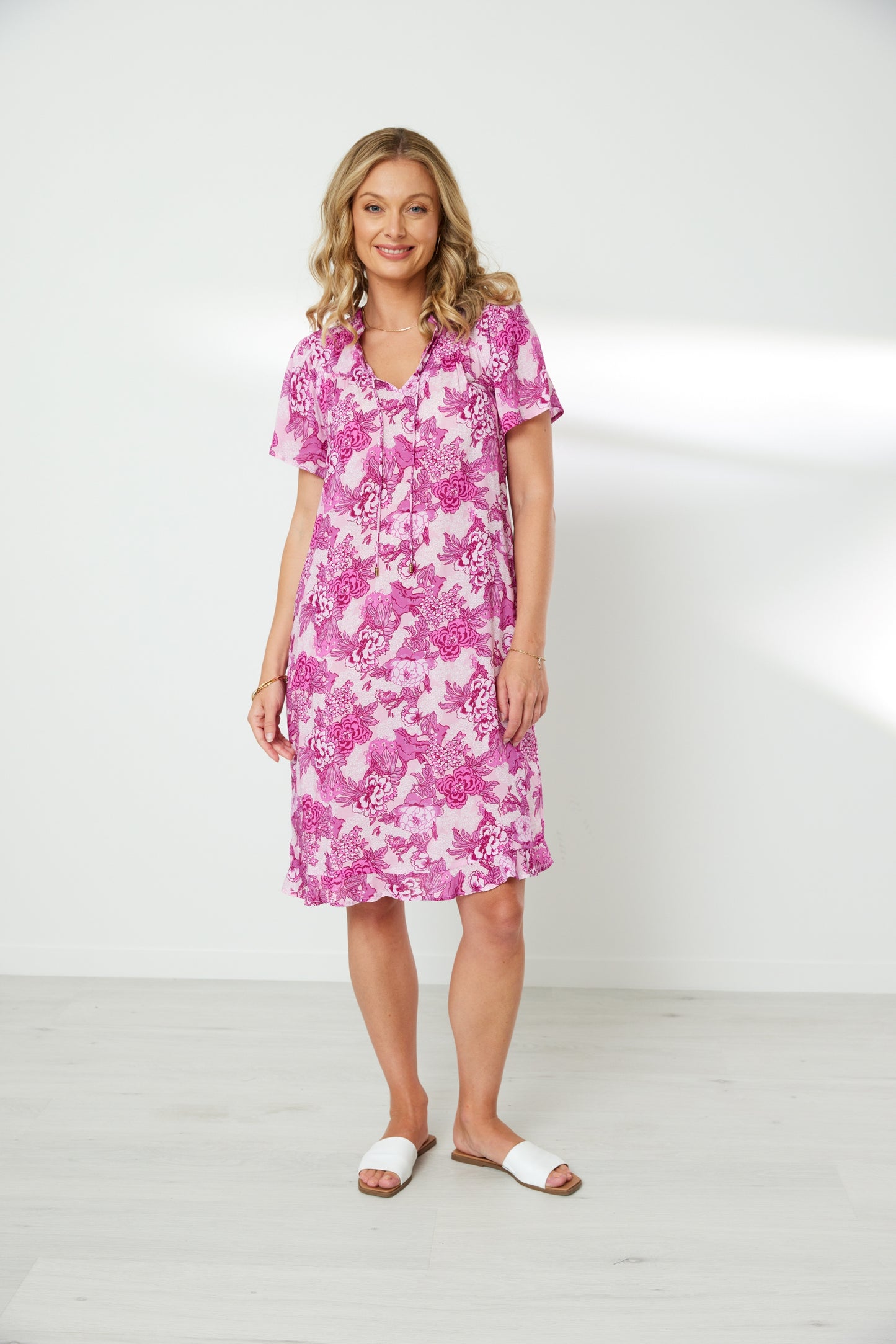 NEWPORT PRIMROSE DRESS - PRIMROSE PRINT - THE VOGUE STORE