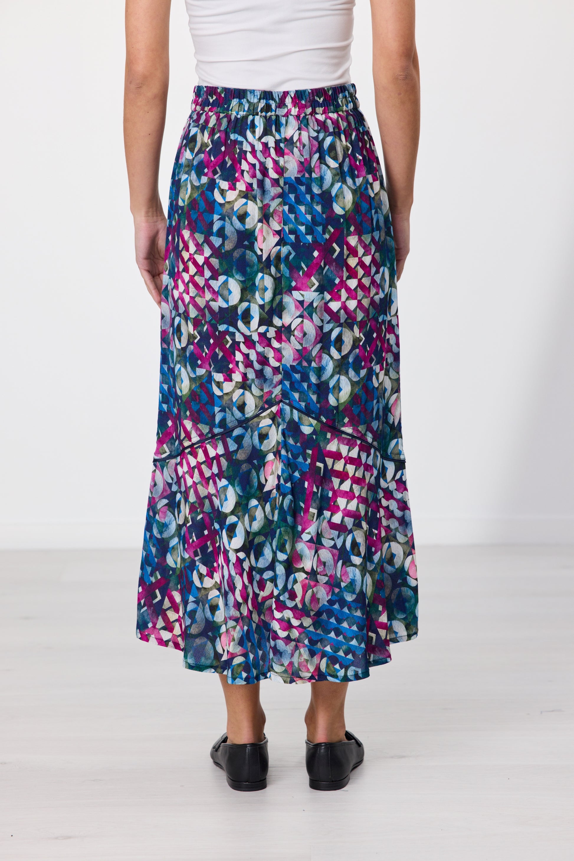 NEWPORT SPLENDOUR SKIRT - SPLENDOUR PRINT - THE VOGUE STORE