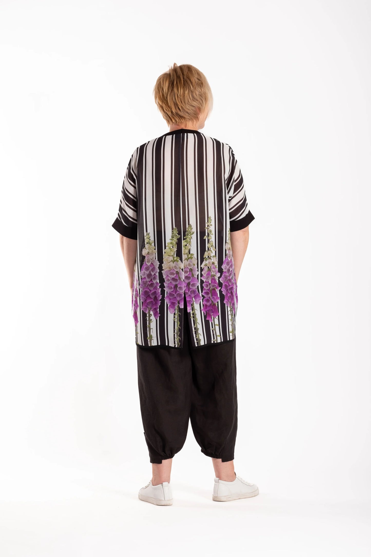 JELLICOE RELAXED TEE - FOXGLOVE - THE VOGUE STORE