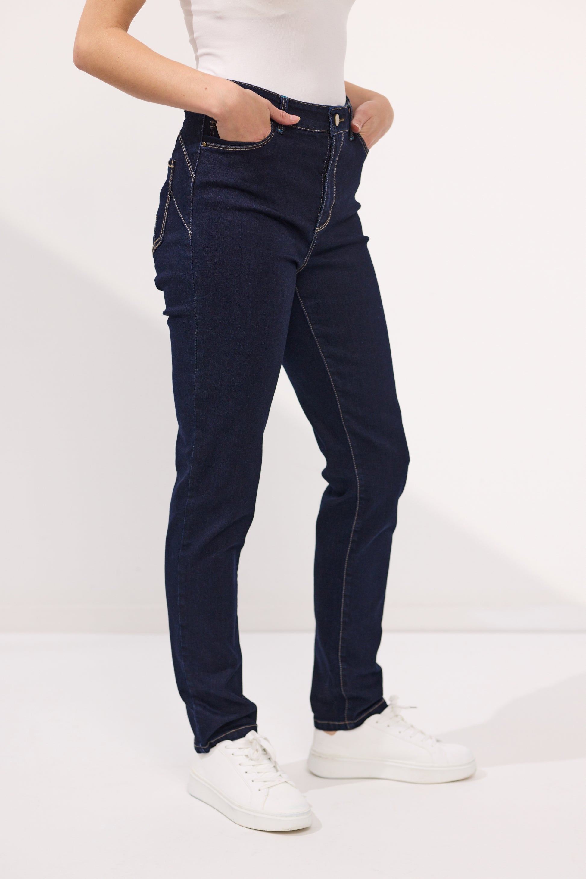 NEWPORT DALLAS DENIM JEAN - INDIGO - THE VOGUE STORE