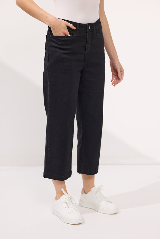 NEWPORT ATHENA WIDE LEG JEAN - BLACK - THE VOGUE STORE