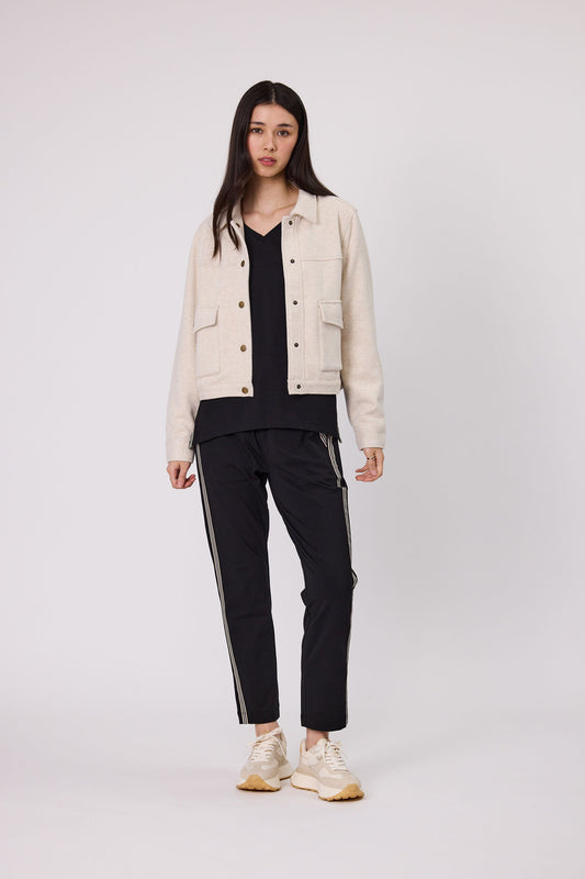 DUO ROBIN JACKET - OAT MARLE - THE VOGUE STORE