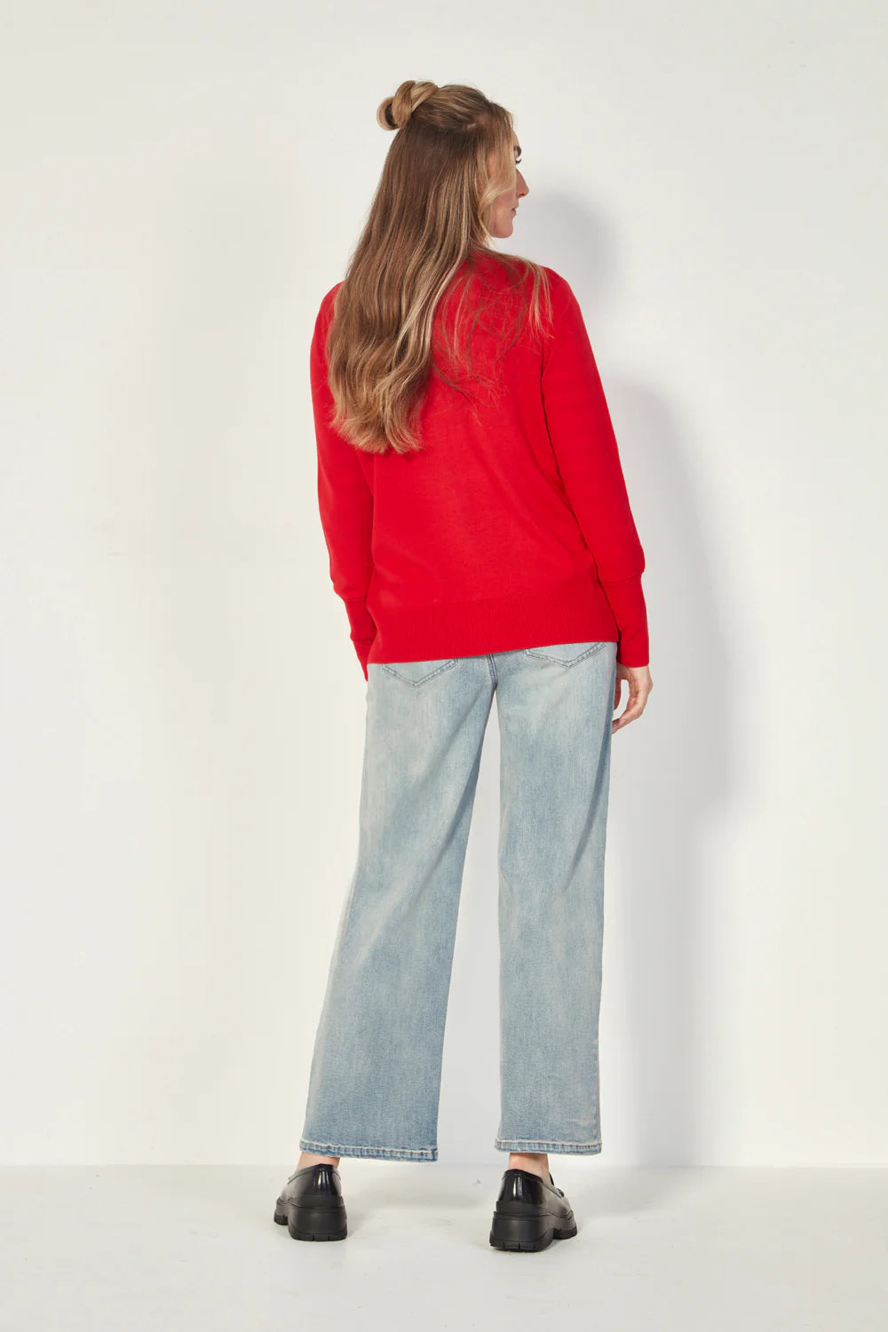 VERGE OBLIGE CARDI - FIRE - THE VOGUE STORE