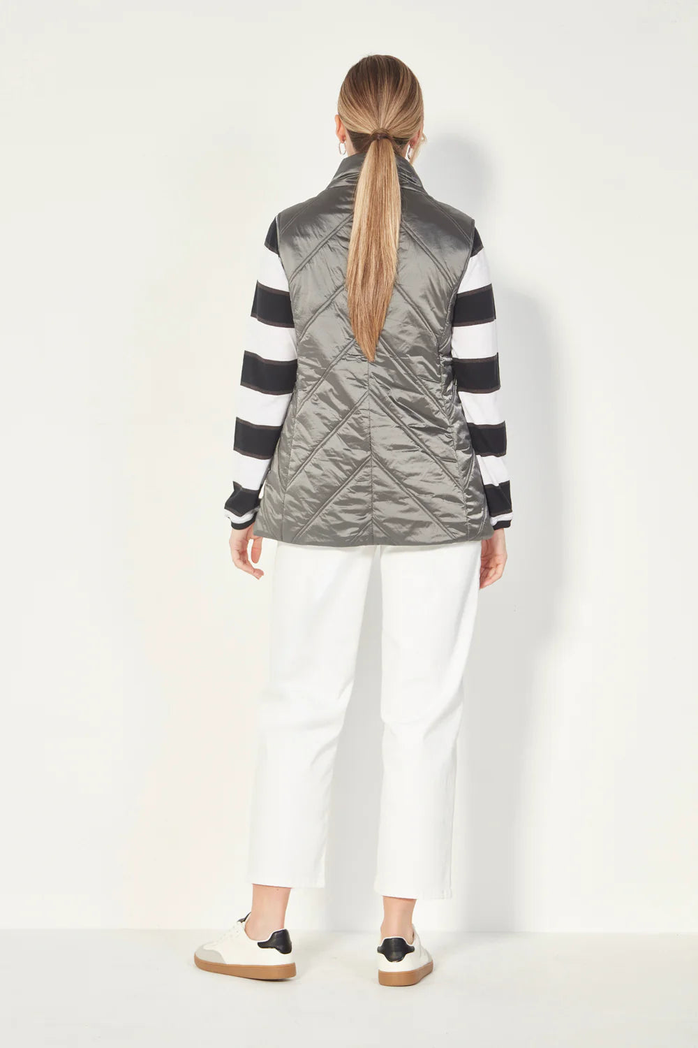 VERGE OUTKAST VEST - GUNMETAL - THE VOGUE STORE