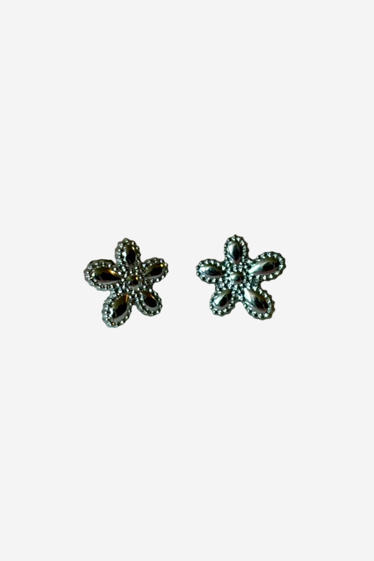 PENNY FOGGO DOTTY FLOWER STUDS - THE VOGUE STORE