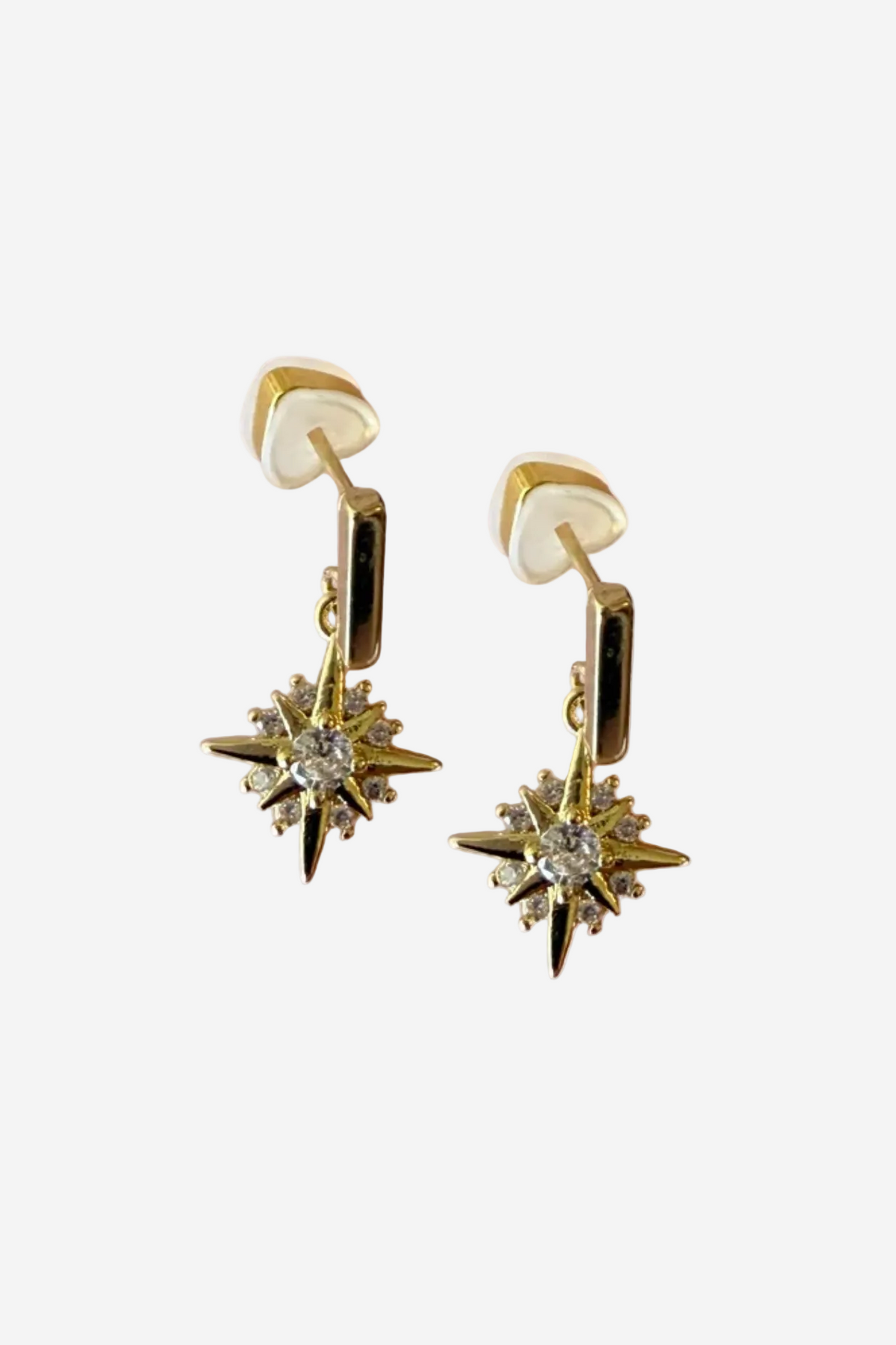PENNY FOGGO TWINKLY STAR ON A RECTANGLE DROP - THE VOGUE STORE