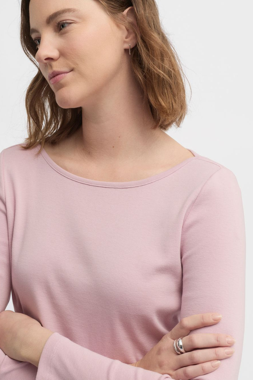 YARRA TRAIL MESSENGER TEE - PETAL - THE VOGUE STORE