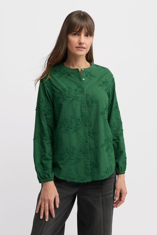 YARRA TRAIL DAINTY SHIRT - CLOVER - THE VOGUE STORE