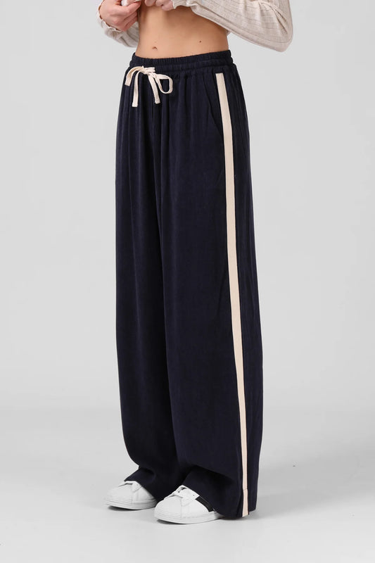 RPM MILLA PANT - NAVY - THE VOGUE STORE