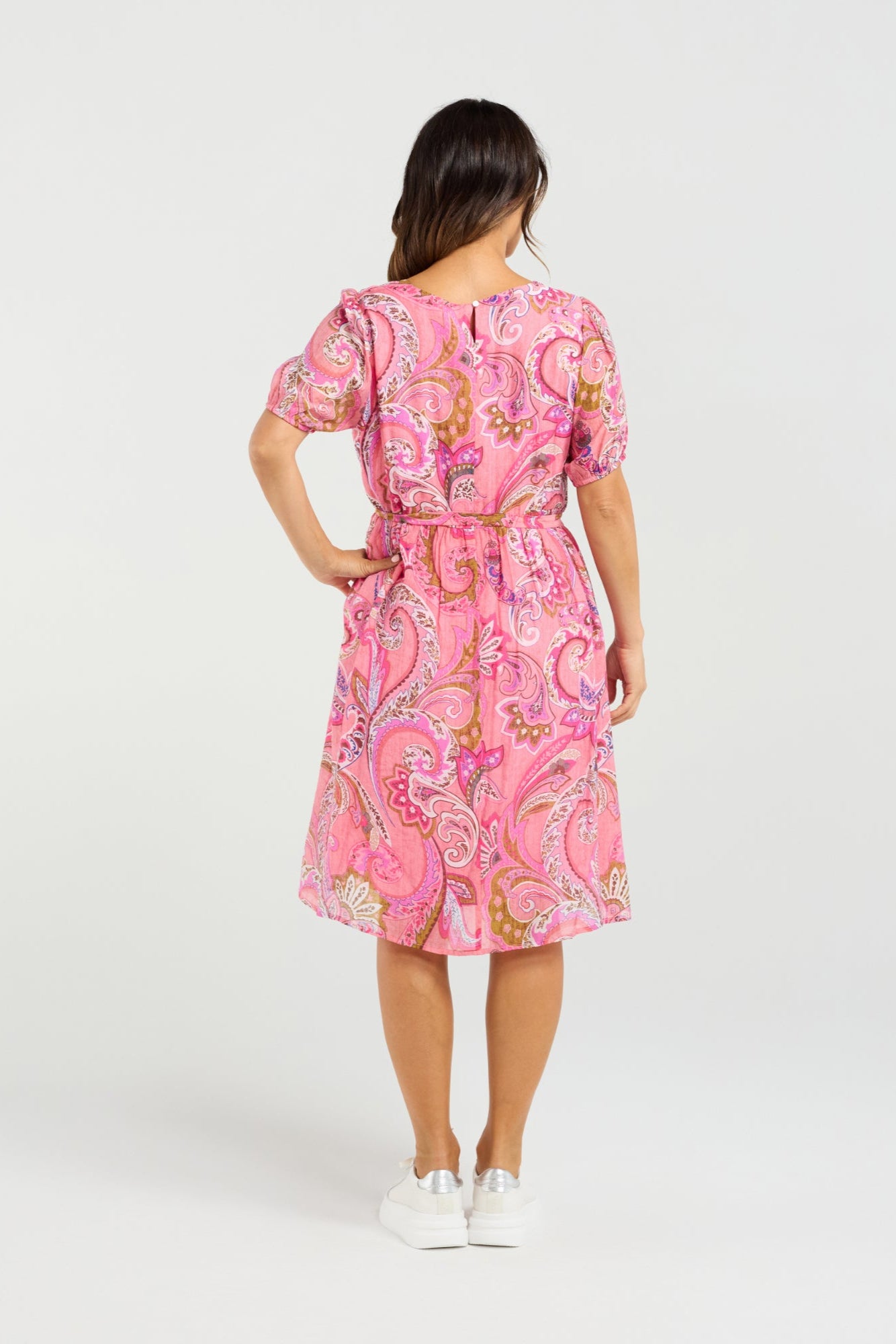 SEDUCE JOANA DRESS - WHIMSY SWIRL - THE VOGUE STORE