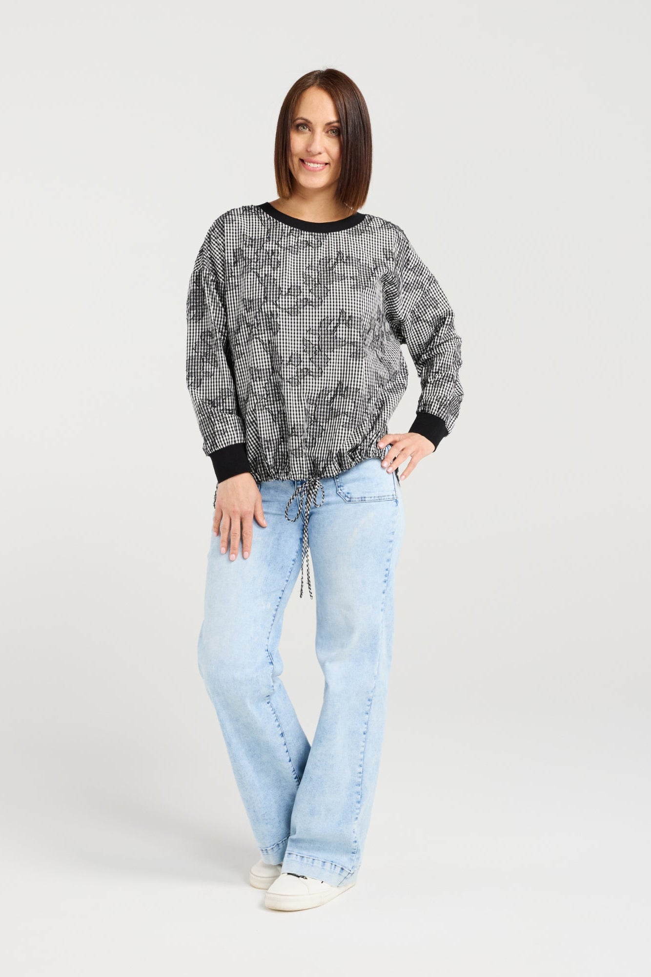 SEDUCE ISLA TOP - CHECKMATE - THE VOGUE STORE