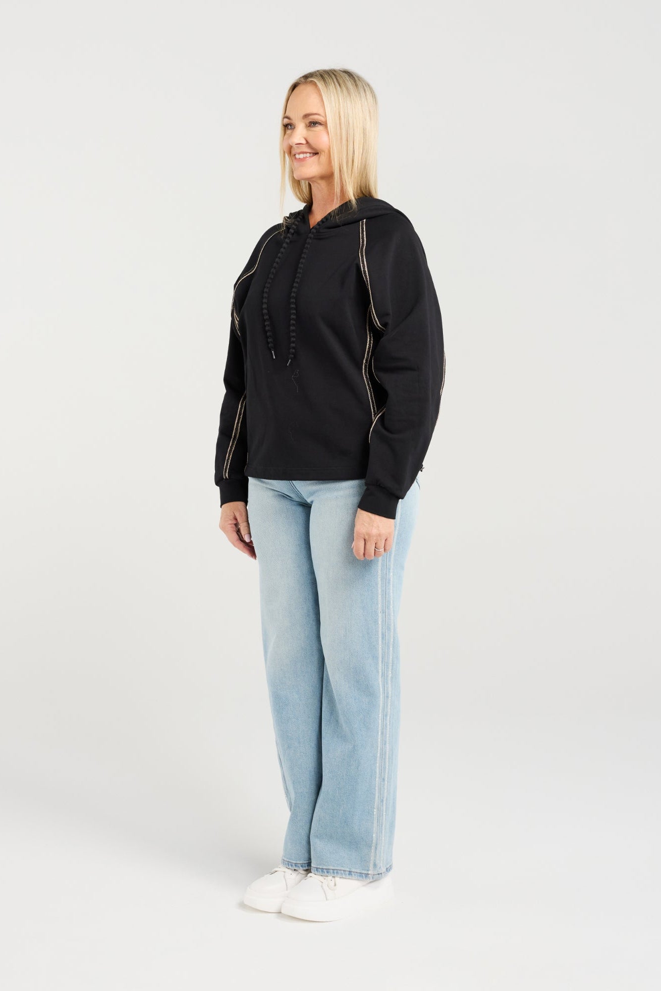 SEDUCE ODETTE SWEAT - BLACK - THE VOGUE STORE