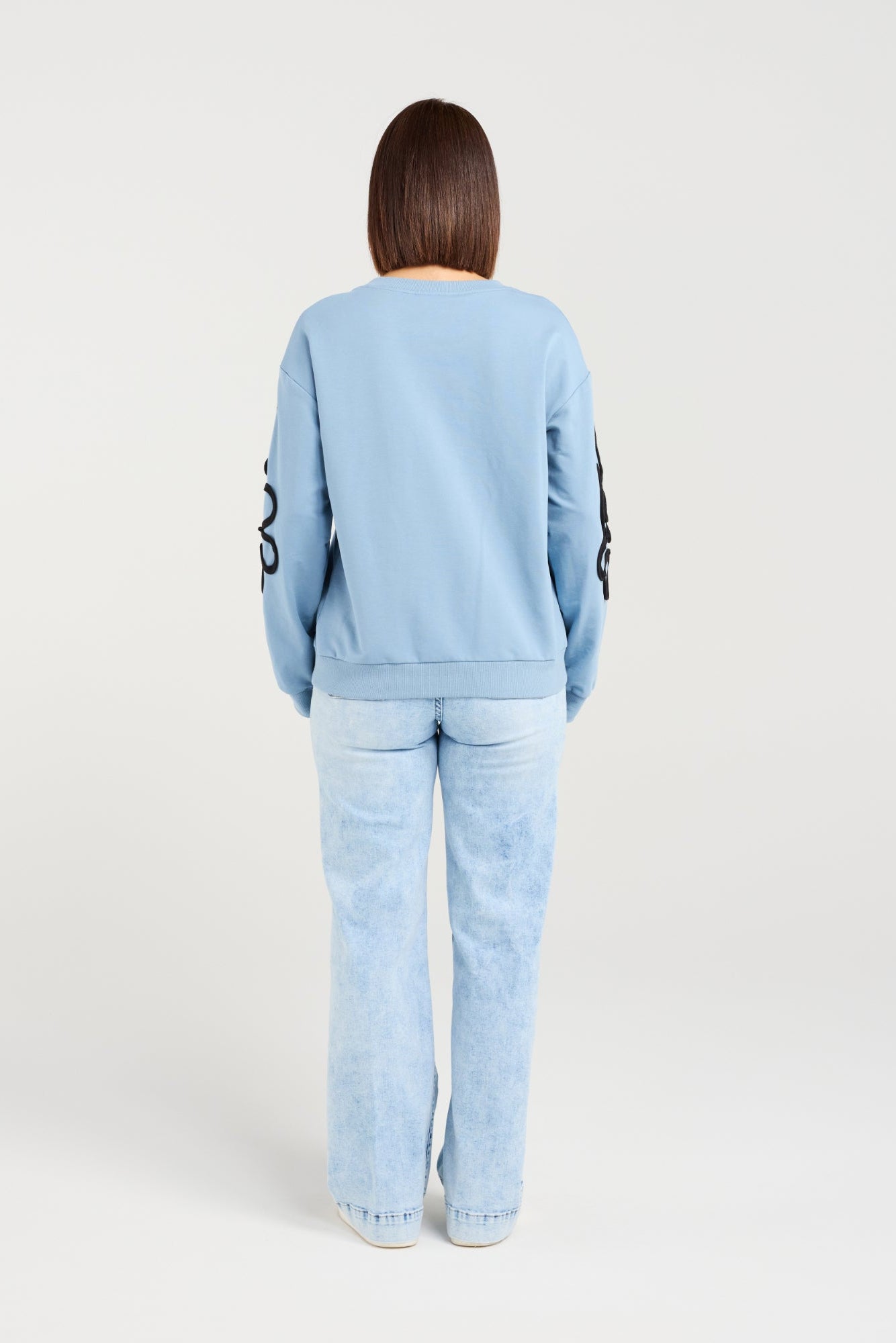 SEDUCE AURALIA SWEAT - BLUE - THE VOGUE STORE
