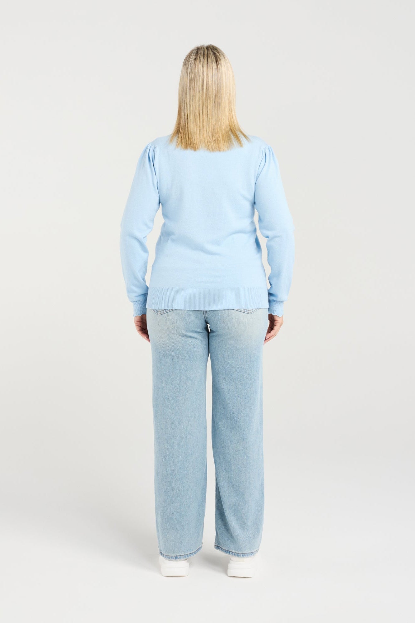 SEDUCE HALSEY KNIT - BLUE - THE VOGUE STORE