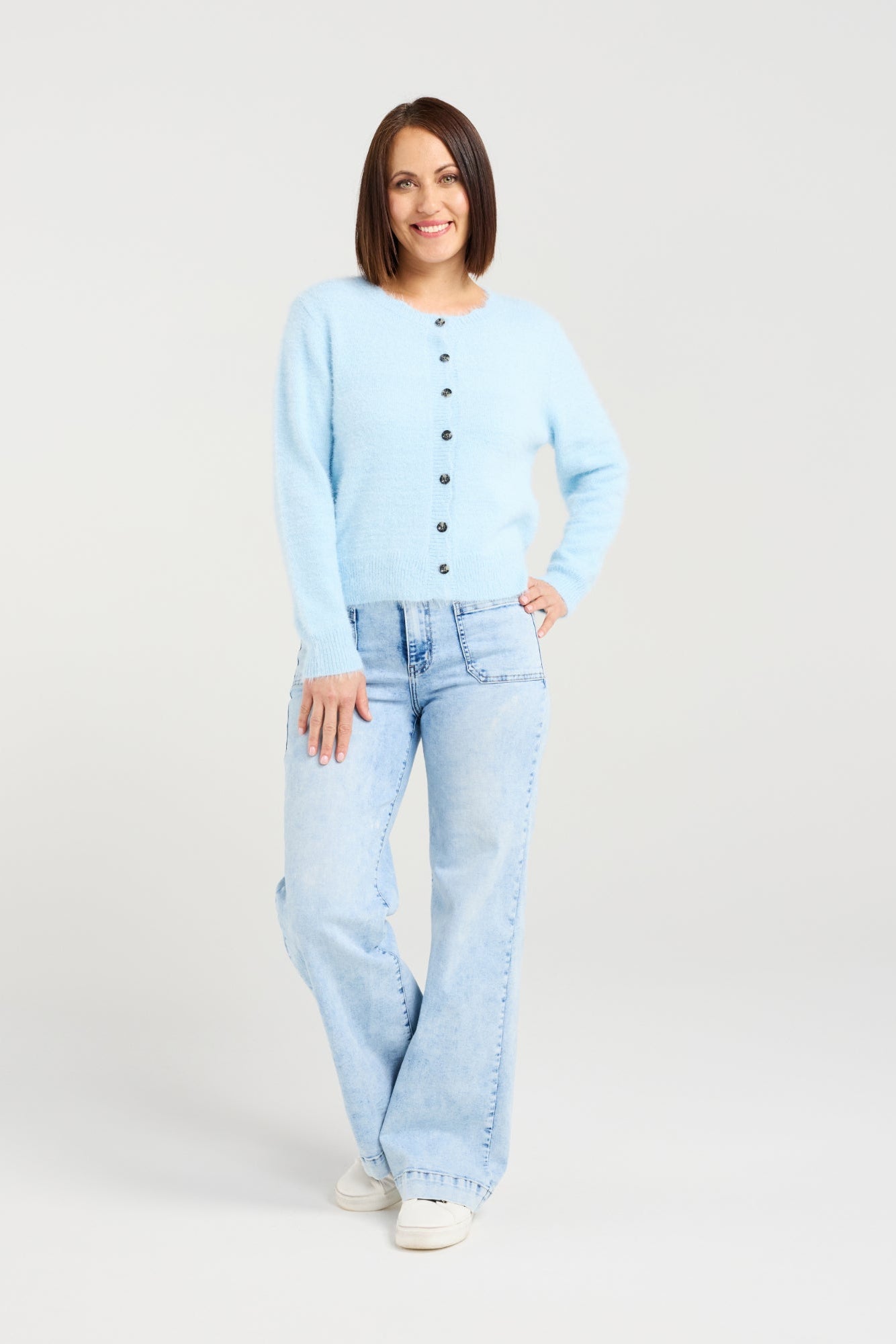SEDUCE EDITH KNIT - BLUE - THE VOGUE STORE