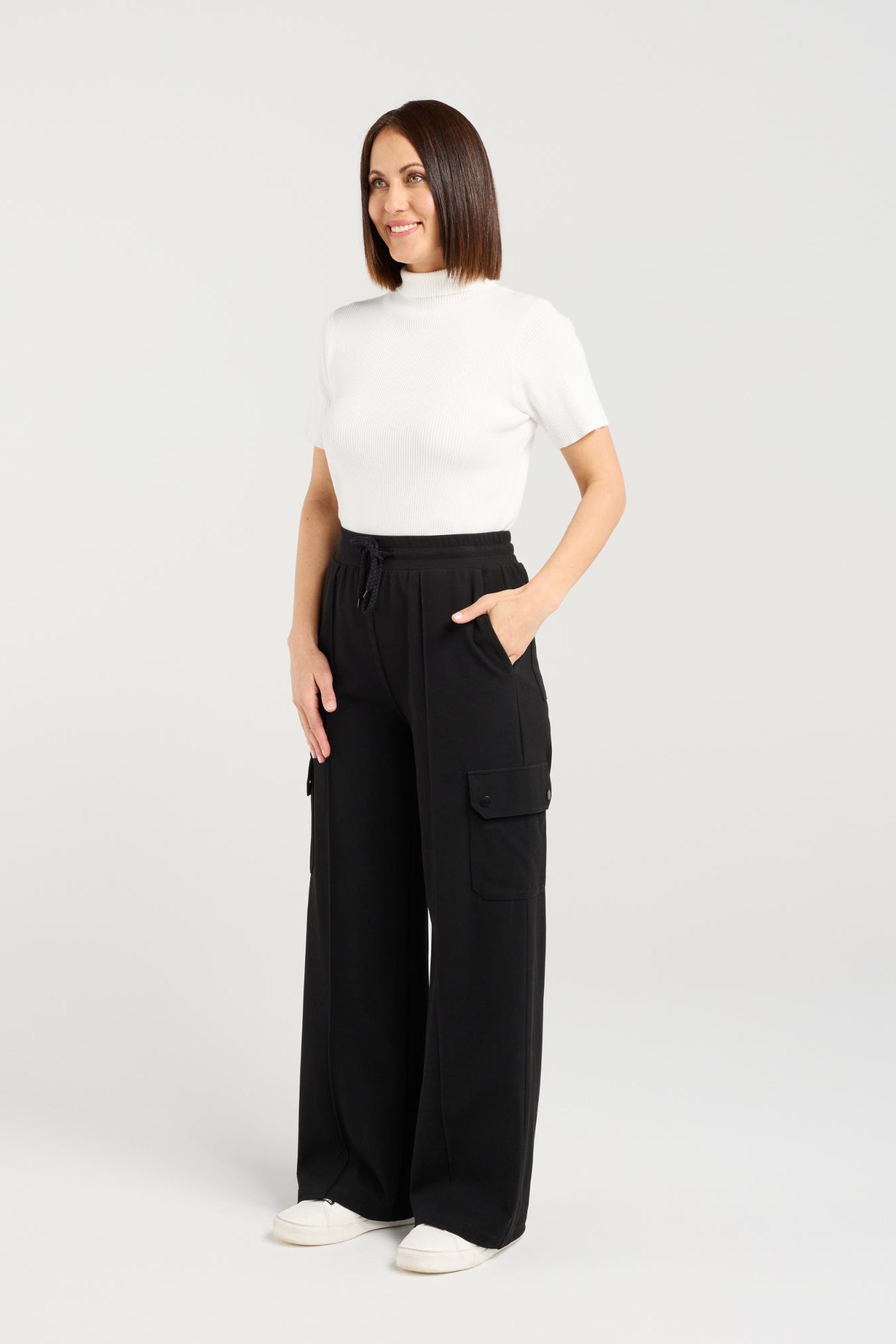 SEDUCE CLEO PANT - BLACK - THE VOGUE STORE