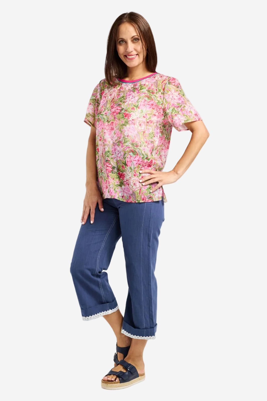SEDUCE LINA TOP - NEON MEADOW - THE VOGUE STORE