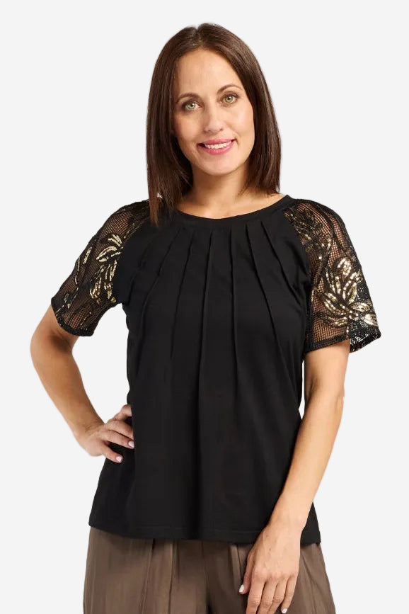 SEDUCE SELAH TOP - BLACK - THE VOGUE STORE