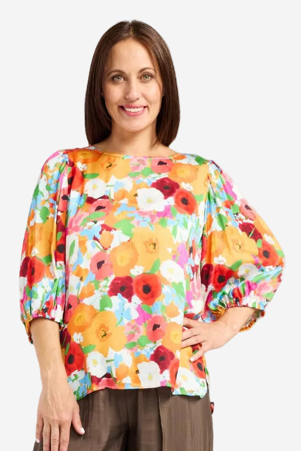 SEDUCE ARIEL TOP - BOLD MEADOW - THE VOGUE STORE