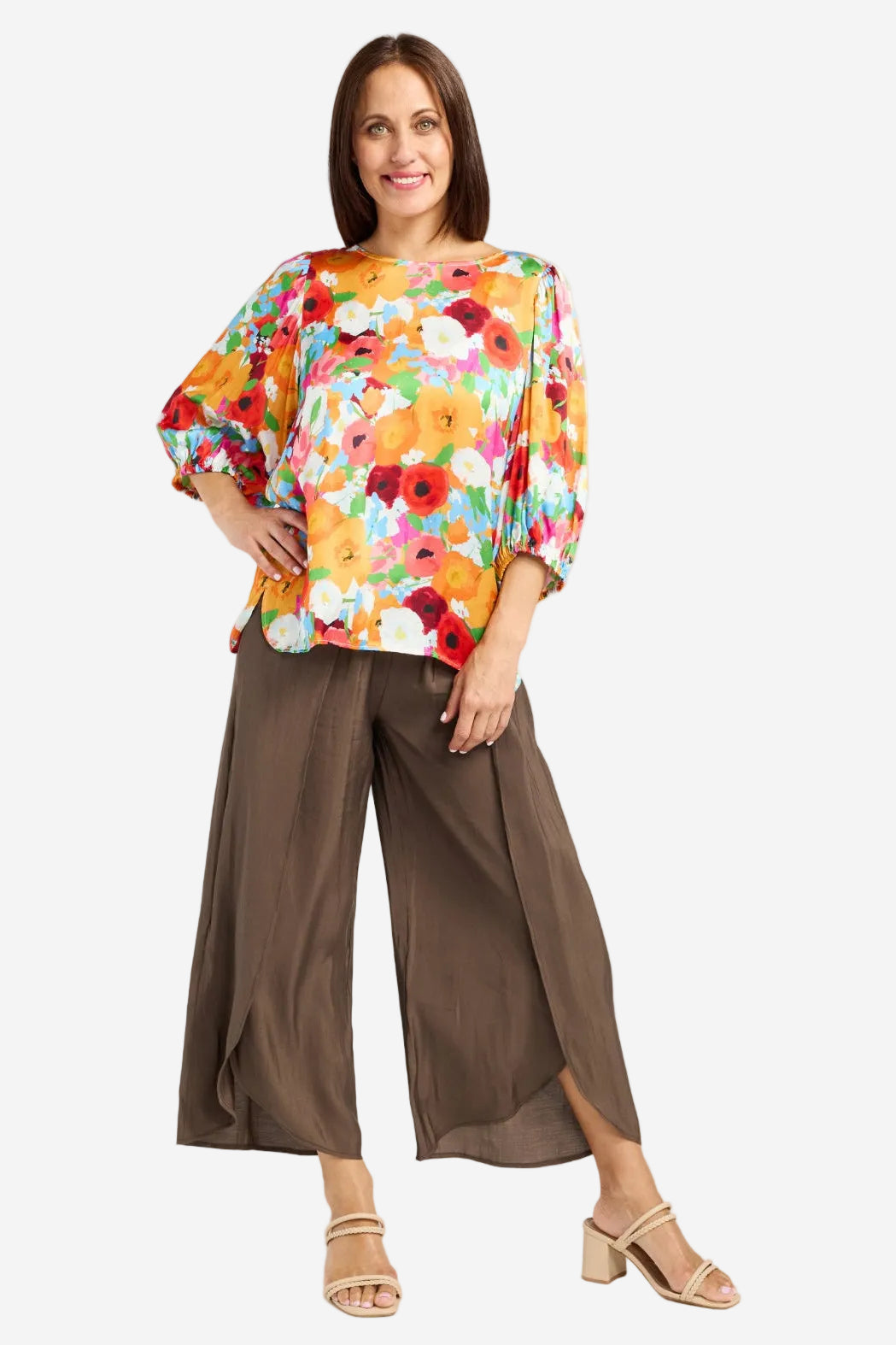 SEDUCE ARIEL TOP - BOLD MEADOW - THE VOGUE STORE