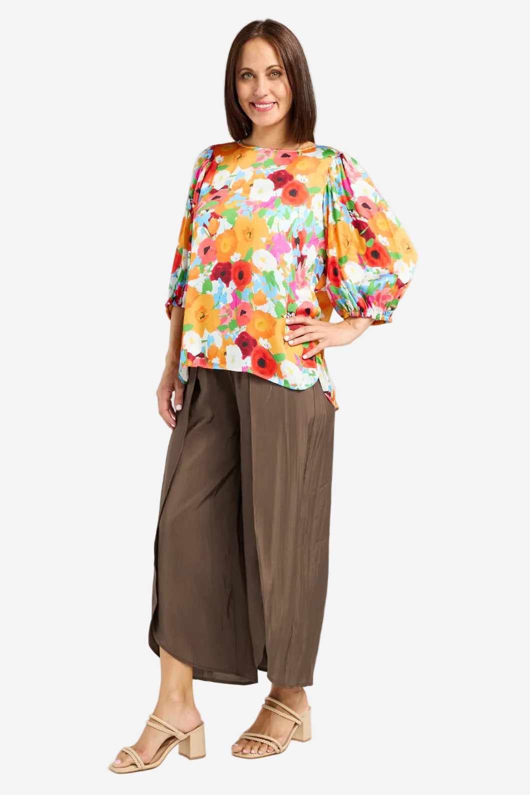 SEDUCE ARIEL TOP - BOLD MEADOW - THE VOGUE STORE