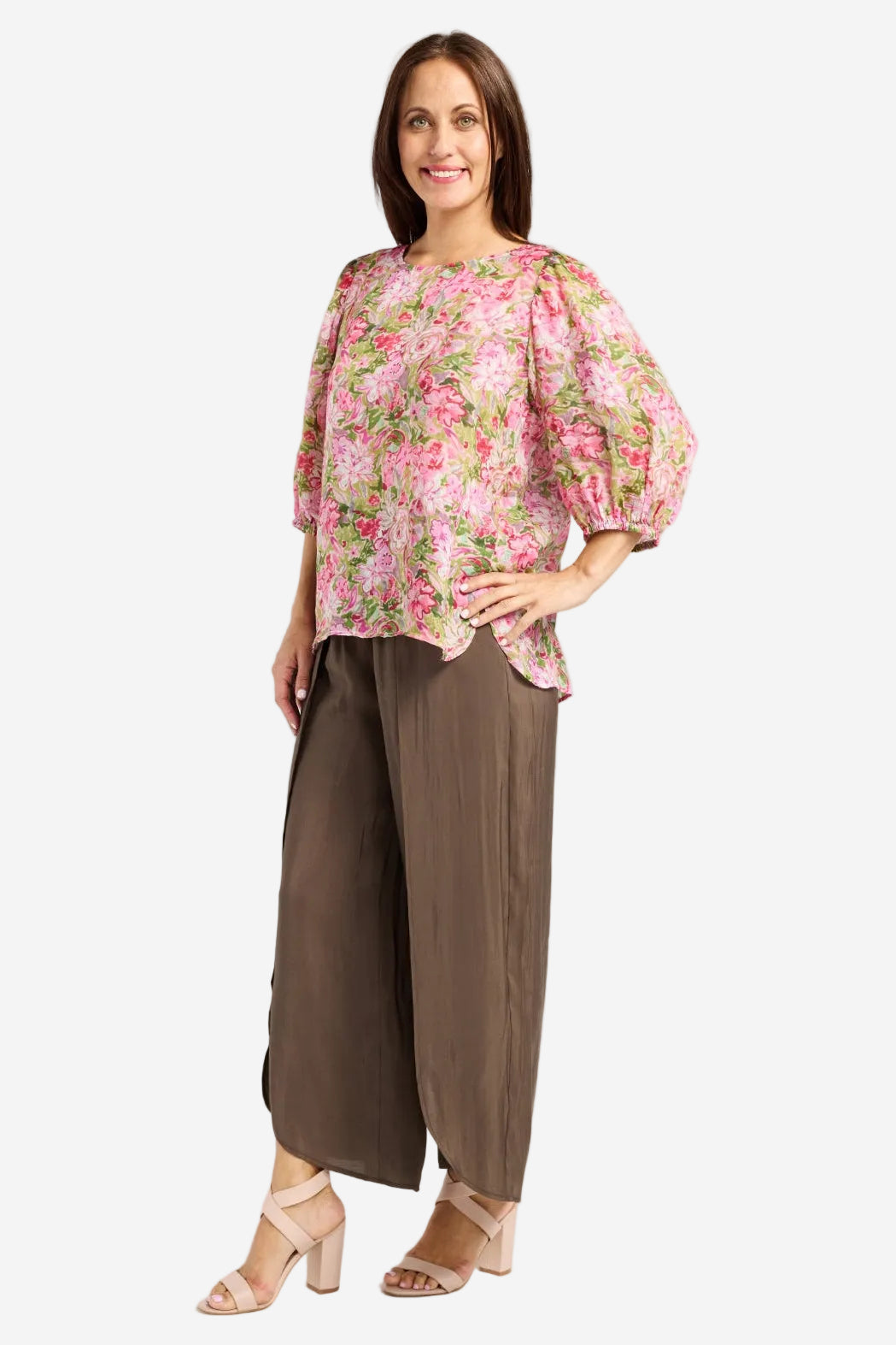 SEDUCE ARIEL TOP  - NEON MEADOW - THE VOGUE STORE