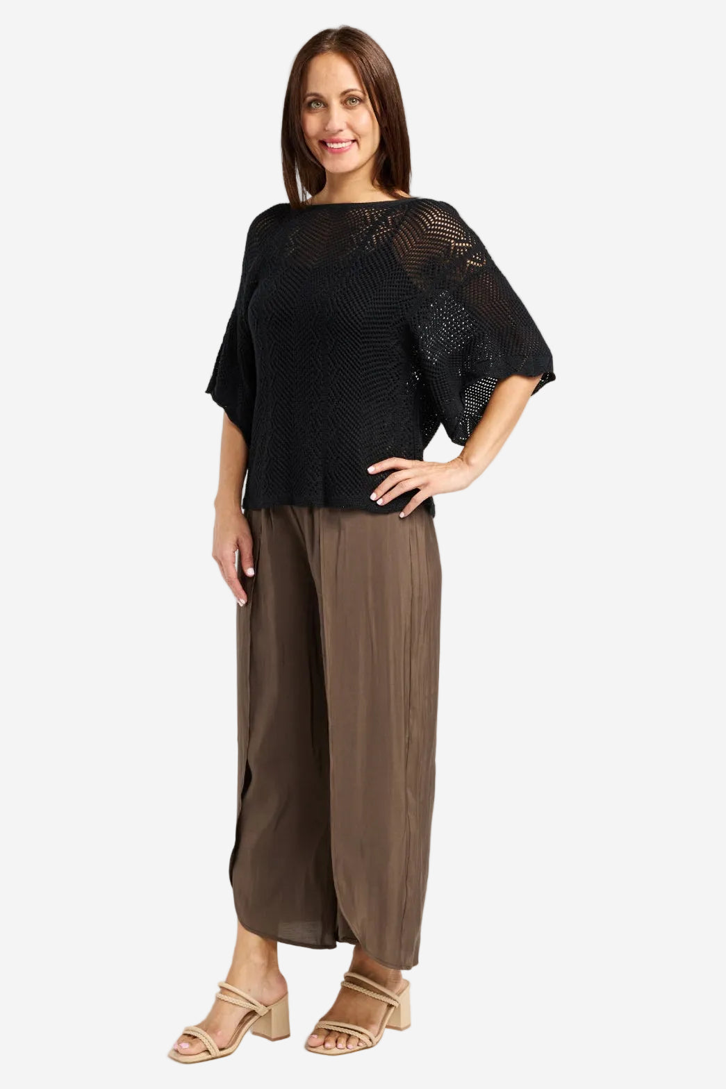SEDUCE JULIA KNIT - BLACK - THE VOGUE STORE