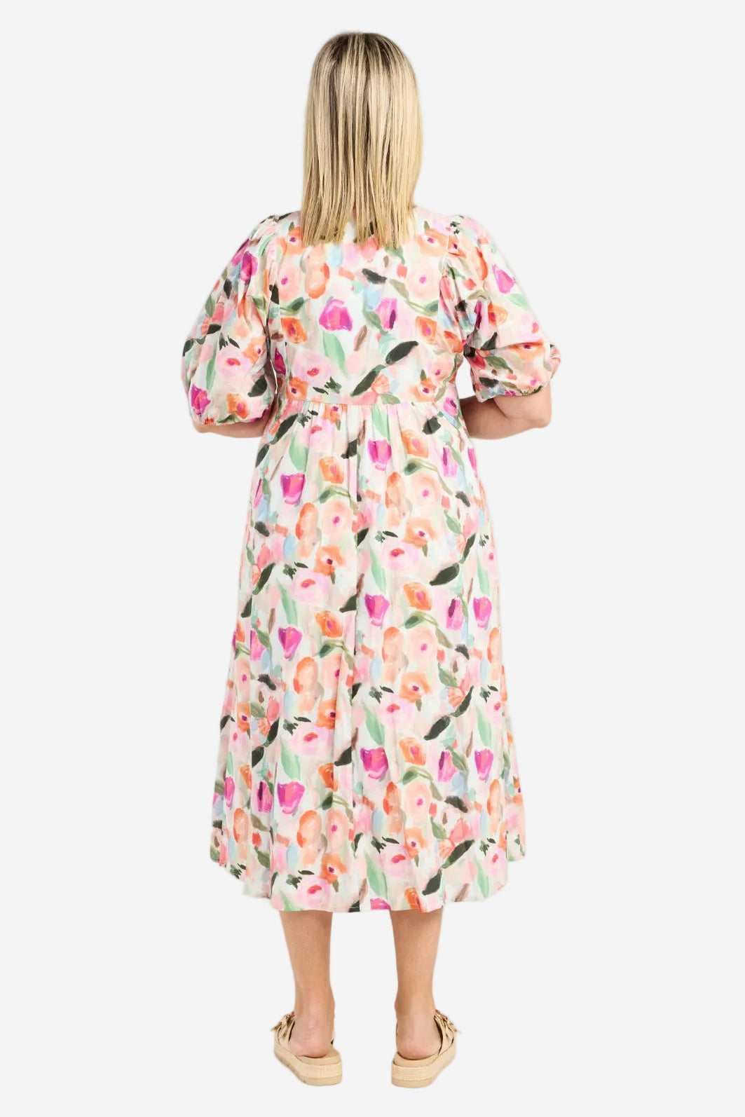 SEDUCE LINDA DRESS - SOFT BLOOM - THE VOGUE STORE