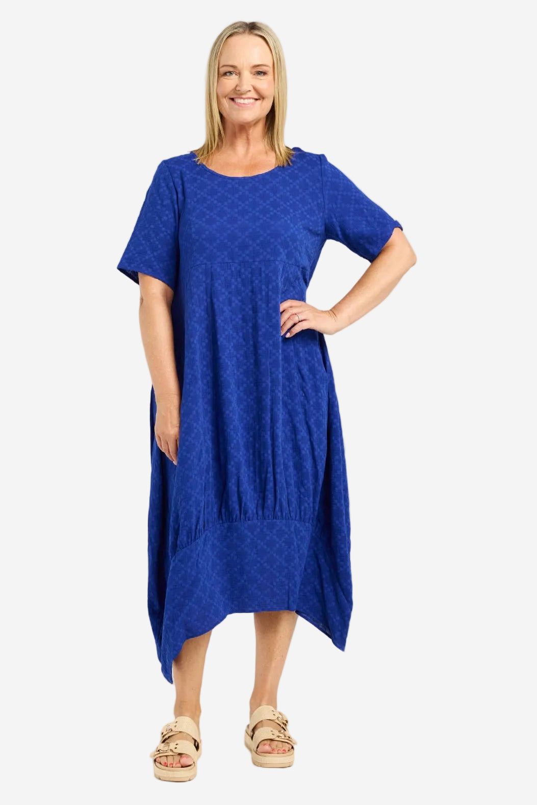 SEDUCE SELENA DRESS - BLUE - THE VOGUE STORE