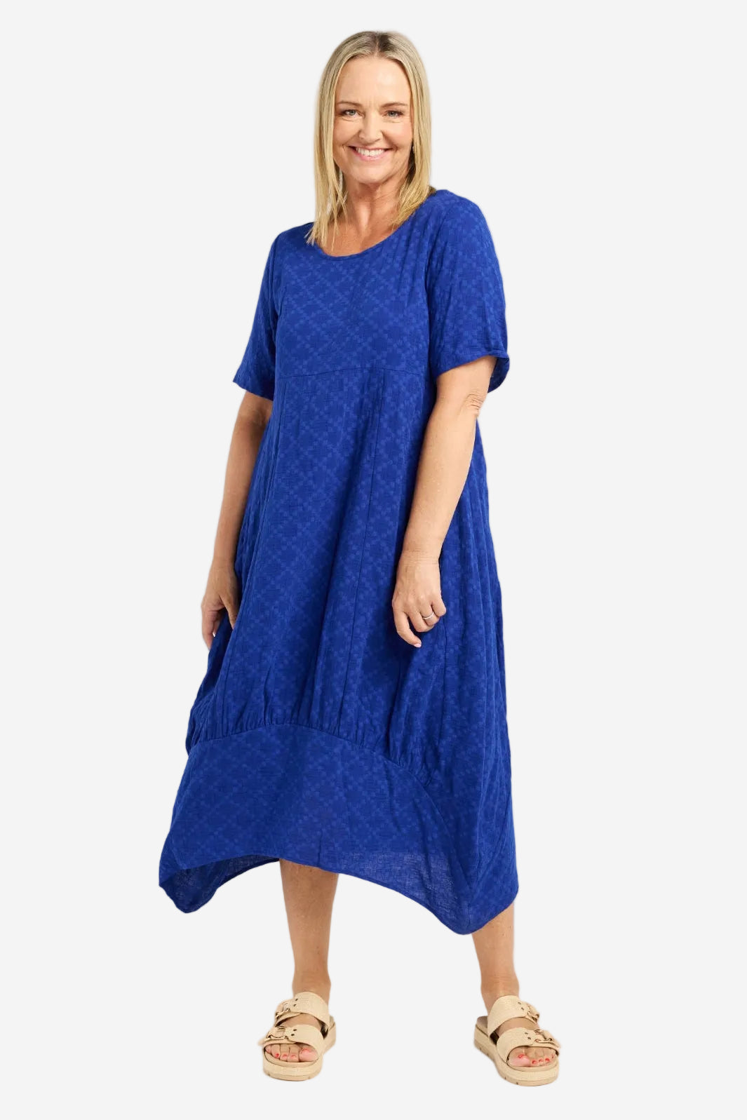 SEDUCE SELENA DRESS - BLUE - THE VOGUE STORE