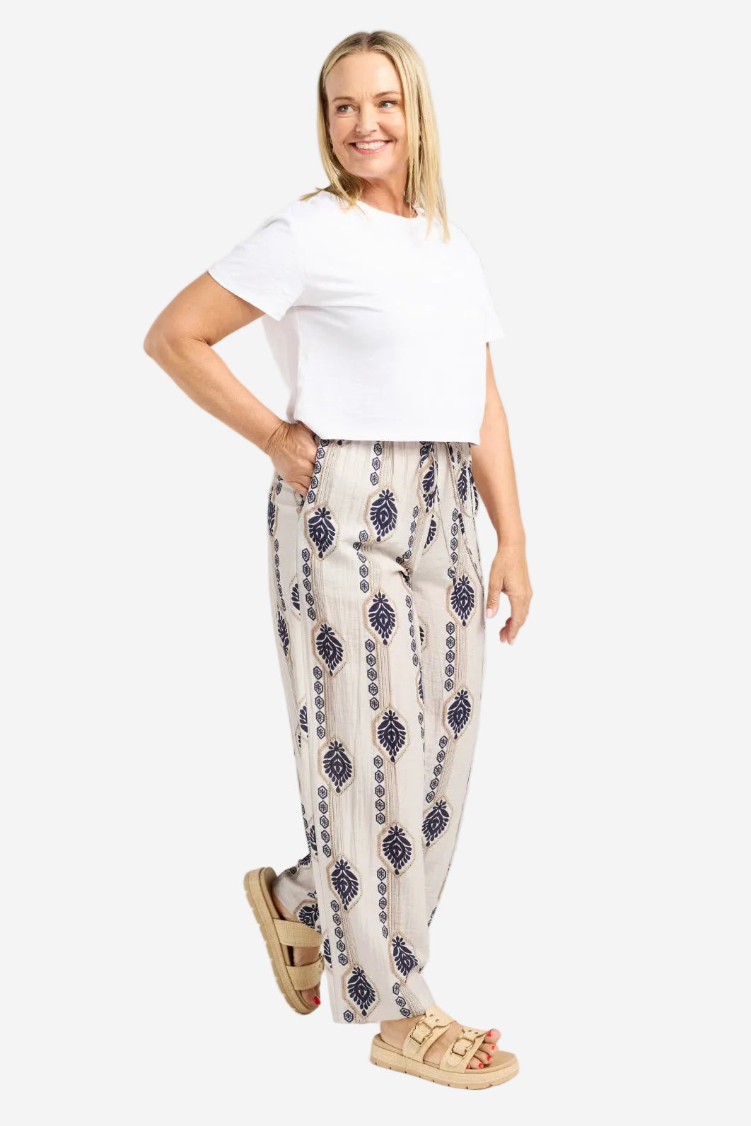 SEDUCE MARIGOLD PANT - COAST - THE VOGUE STORE