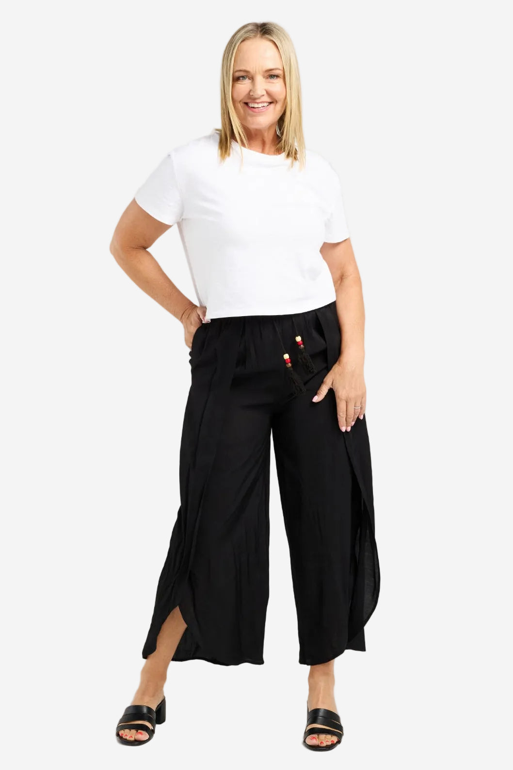 SEDUCE CECILY PANT - BLACK - THE VOGUE STORE