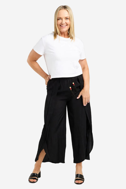 SEDUCE CECILY PANT - BLACK - THE VOGUE STORE