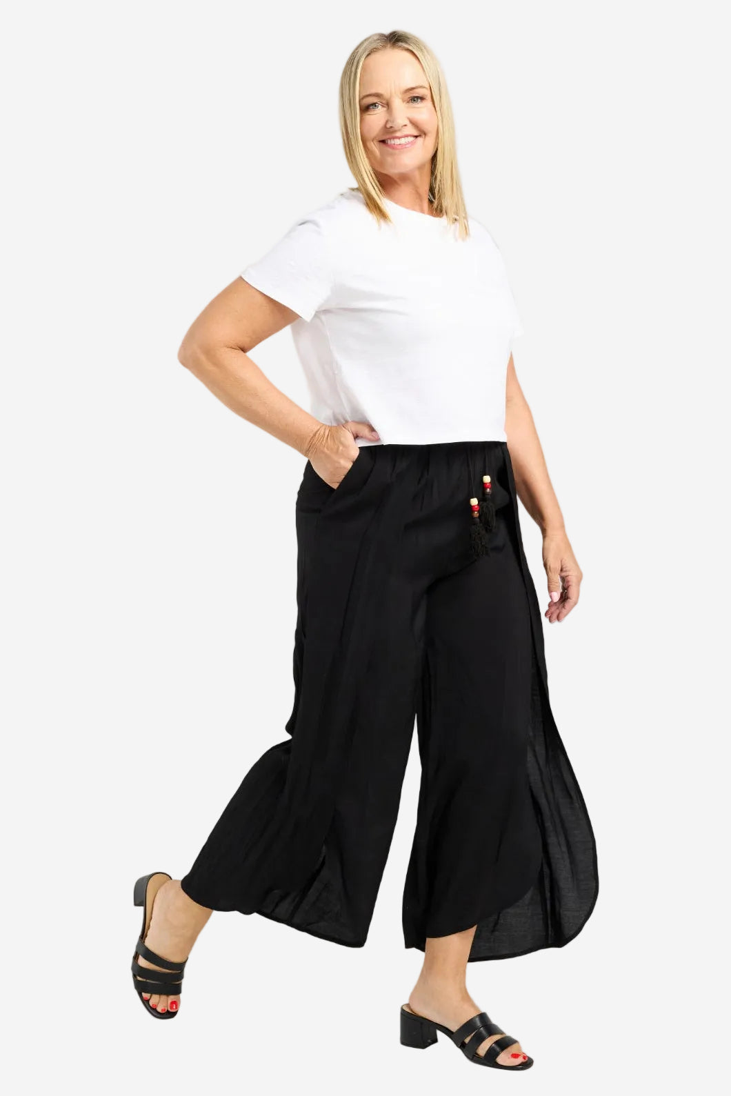SEDUCE CECILY PANT - BLACK - THE VOGUE STORE