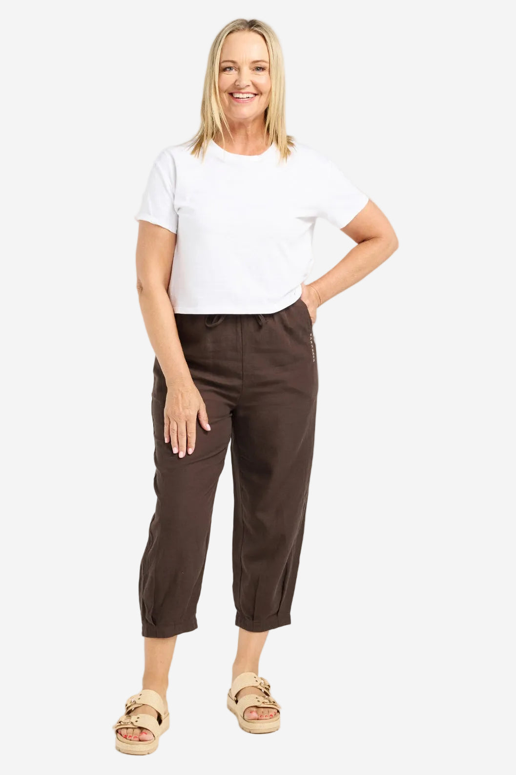 SEDUCE NOVA PANT - BROWN - THE VOGUE STORE