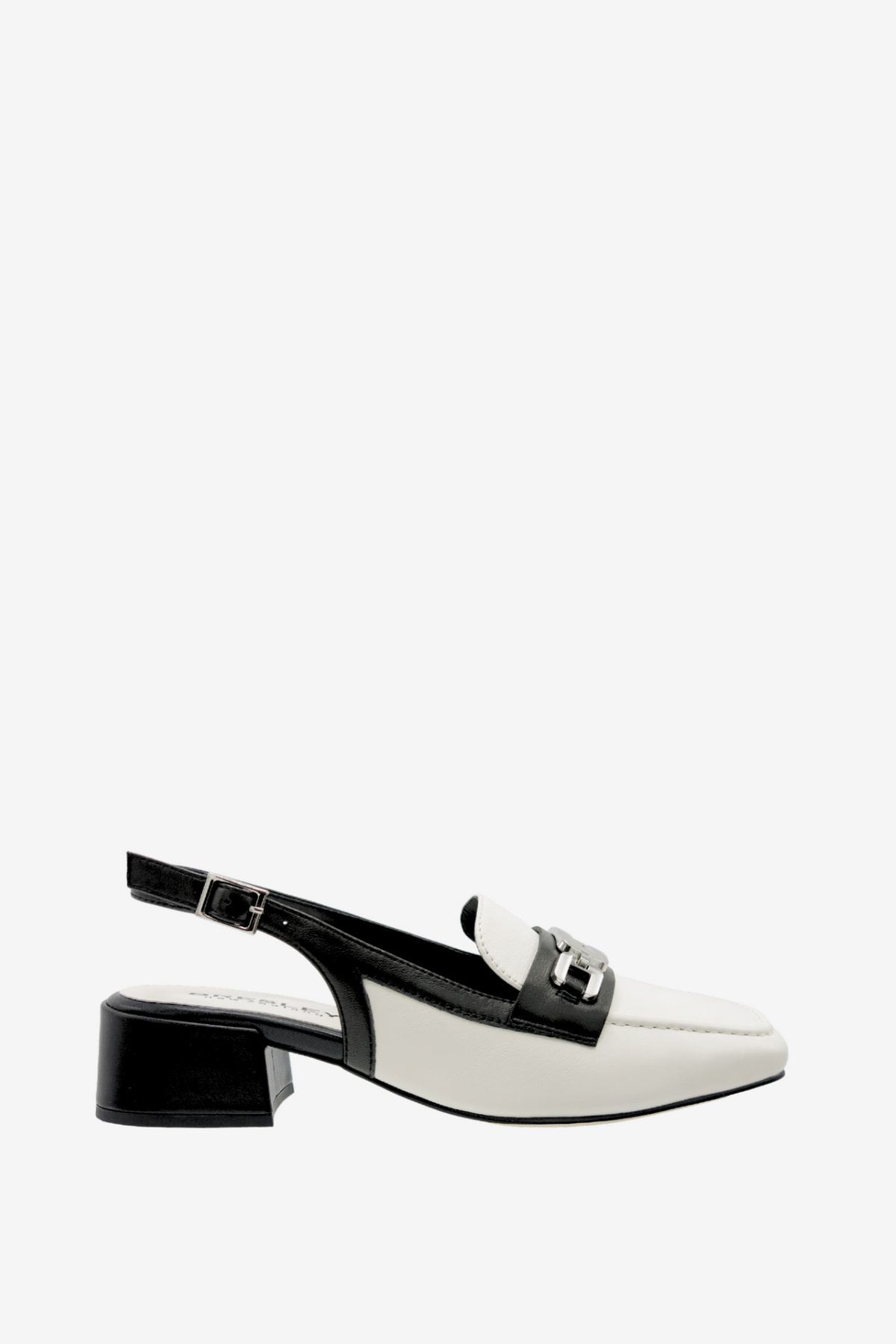 BRESLEY SANGER - BONE BLACK SHINY - THE VOGUE STORE