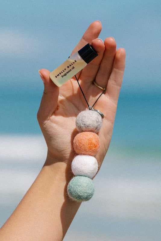 SMELLY BALLS AIR FRESHENER SEAPINK SET - SWEET PEA - THE VOGUE STORE