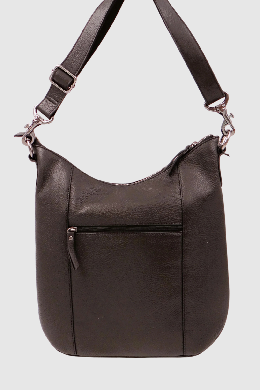 SECOND NATURE LARGE CROSS BODY BAG - BLACK - THE VOGUE STORE