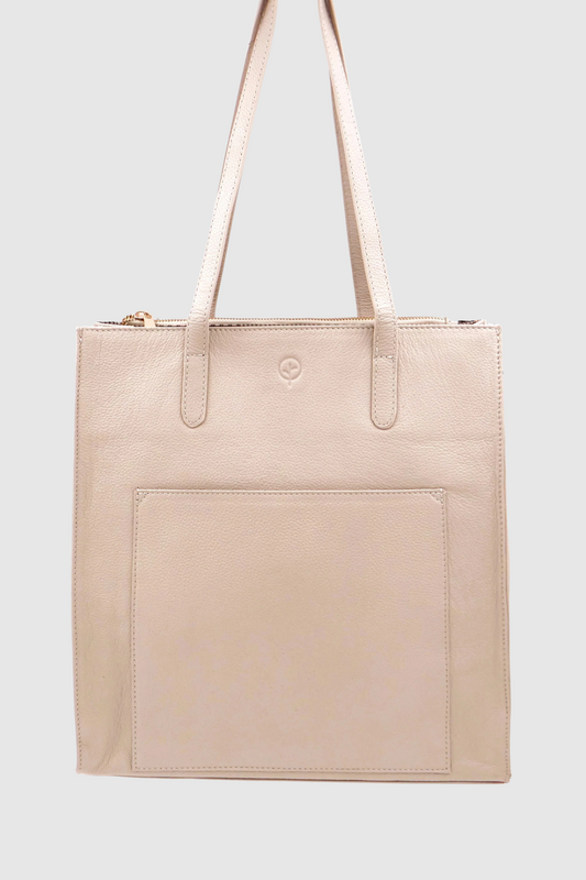 SECOND NATURE LARGE TOTE - WILD OAT - THE VOGUE STORE