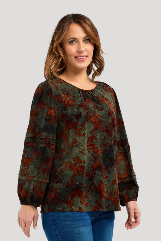 SEDUCE FLENDURA TOP - RUSTIC - THE VOGUE STORE