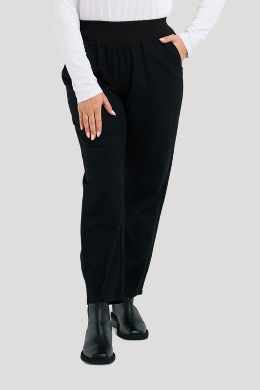 SEDUCE PARKER PANT - BLACK - THE VOGUE STORE