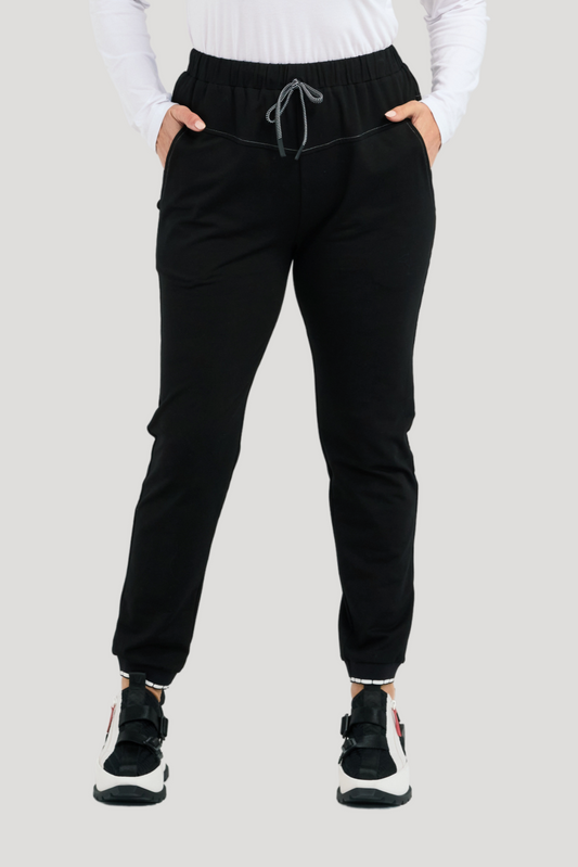 SEDUCE SUNDAY PANT - BLACK - THE VOGUE STORE