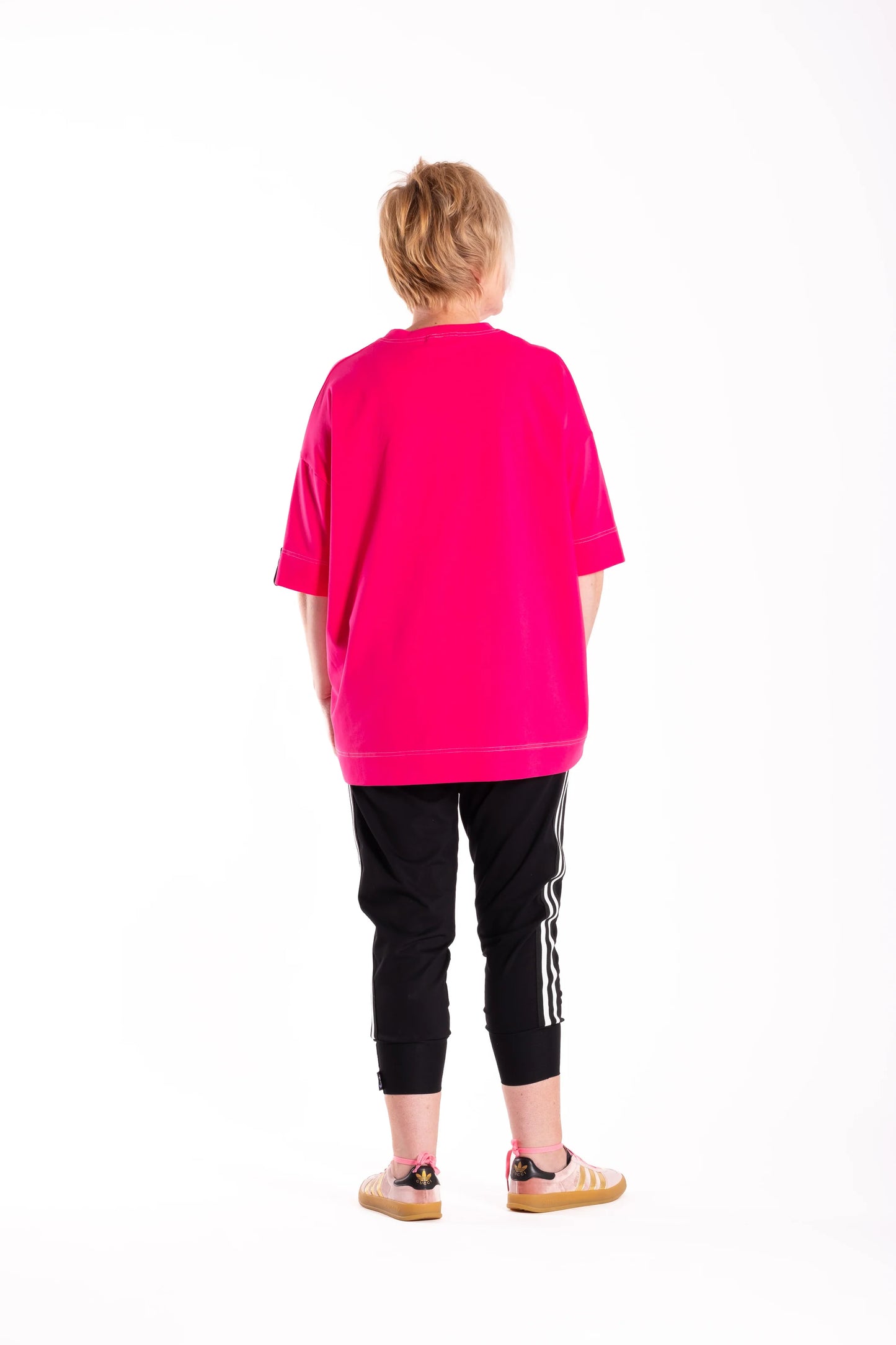 JELLICOE BOX TEE - PINK - THE VOGUE STORE