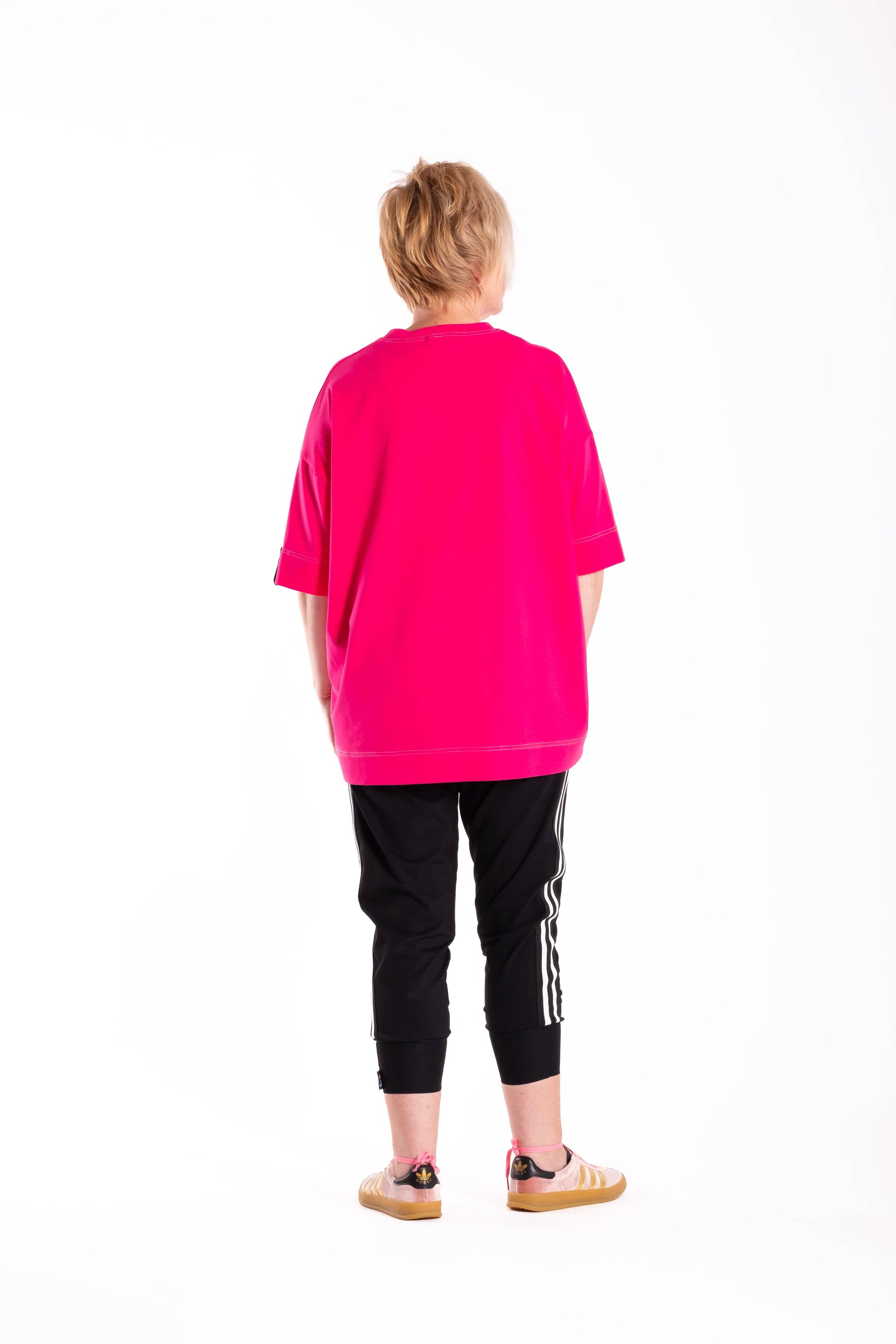 JELLICOE BOX TEE - PINK - THE VOGUE STORE