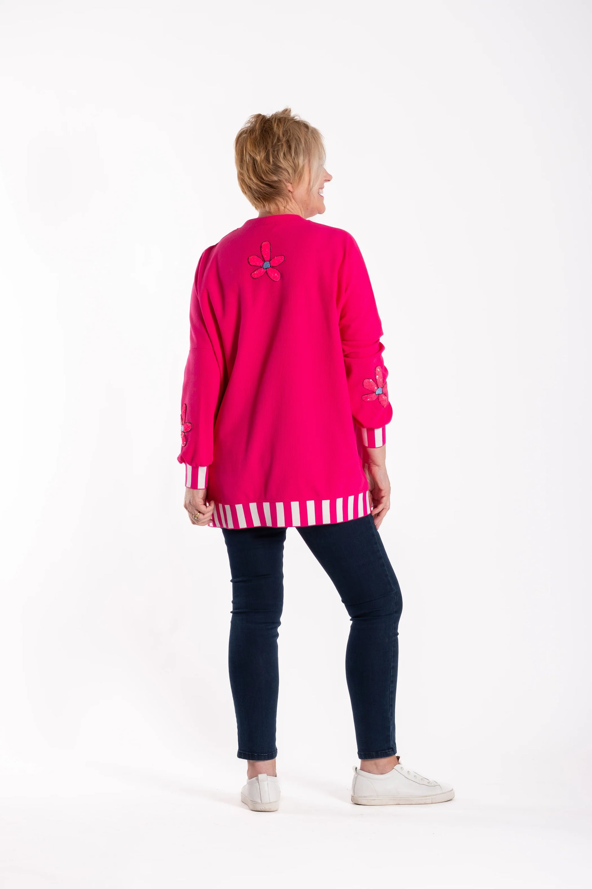 JELLICOE REVIVAL SWEATER - PINK - THE VOGUE STORE