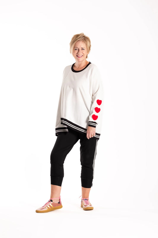 JELLICOE REVIVAL SWEATER - WHITE - THE VOGUE STORE
