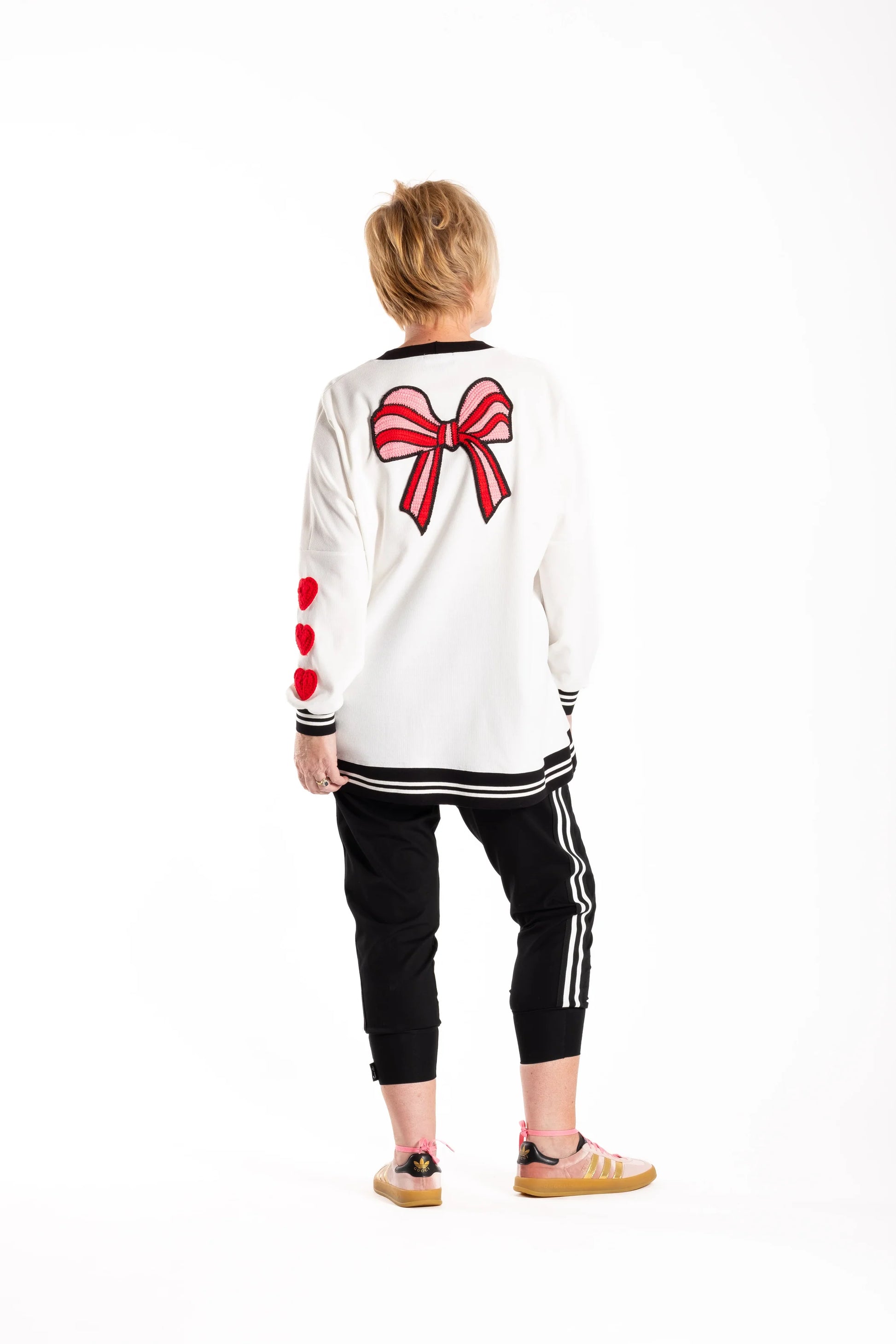 JELLICOE REVIVAL SWEATER - WHITE - THE VOGUE STORE